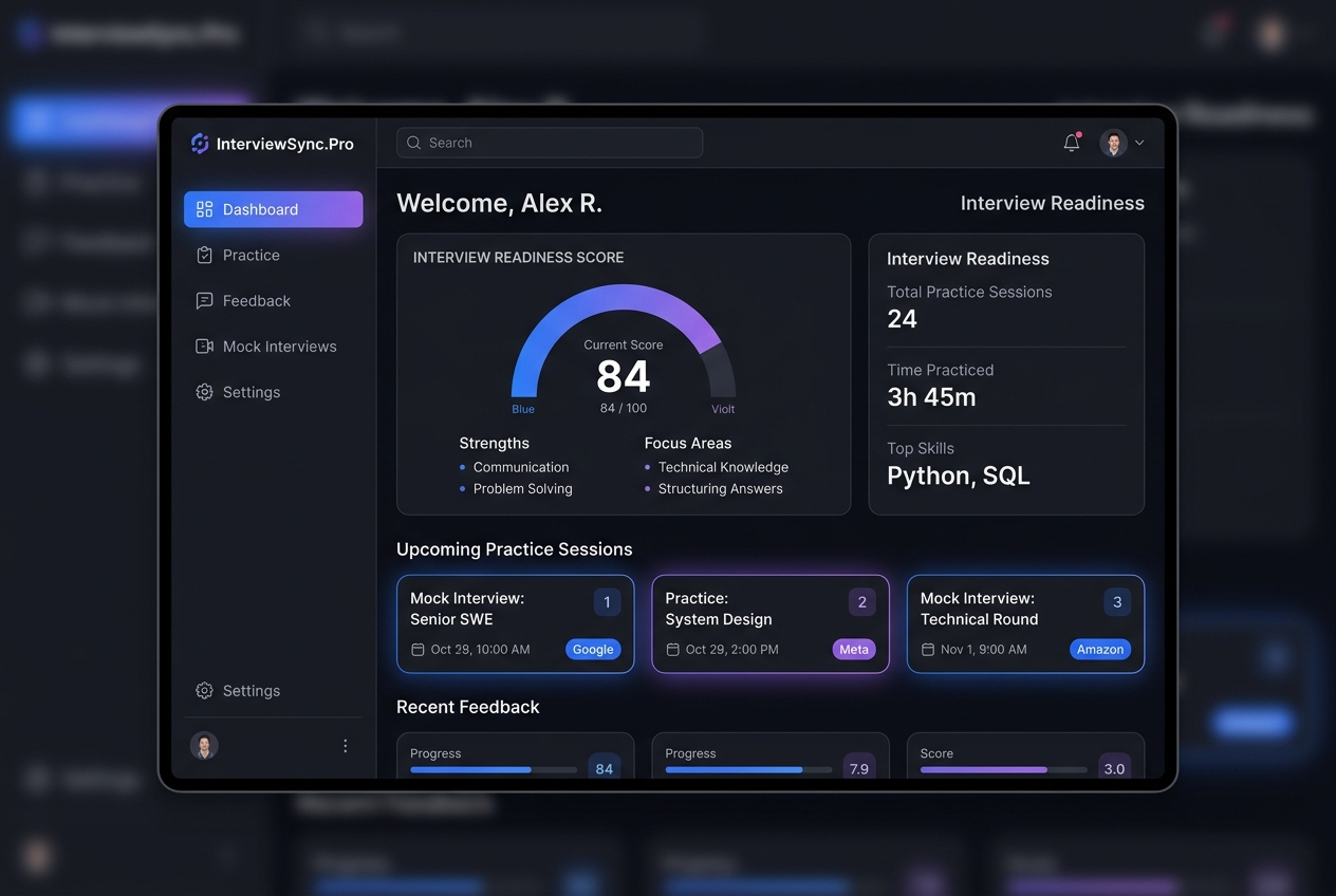 InterviewSync.in product mockup